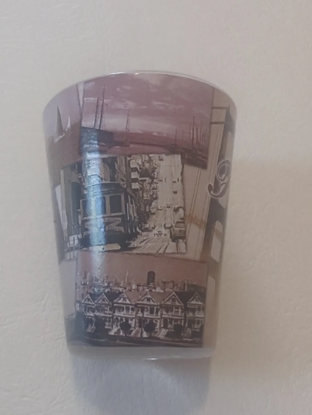 Set Of Two Souvenir Shot Glasses San Francisco Shot Glasses Almost Vintage